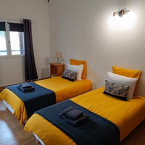 Retraite - Chambre partagée - lits séparés